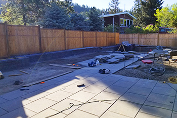 Retaining wall and stair forms