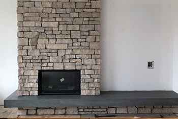 Concrete Fireplace Hearth 1 